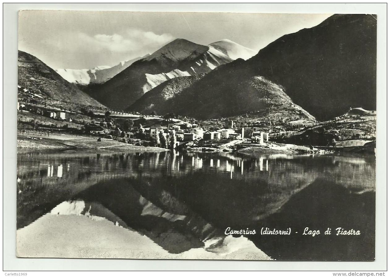 CAMERINO LAGO DI FIASTRA  VIAGG.FG - Macerata