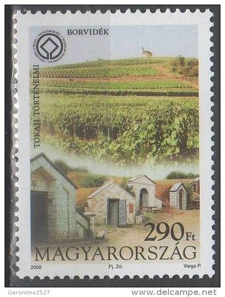 HUNGARY 2008 UNESCO Plants Grapes WINE REGIONS - Fine Set MNH - Ongebruikt