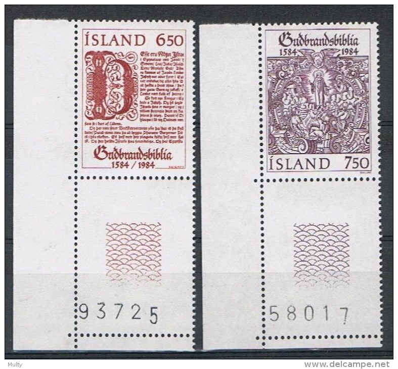 Ijsland Y/T 577 / 578 (**) - Unused Stamps