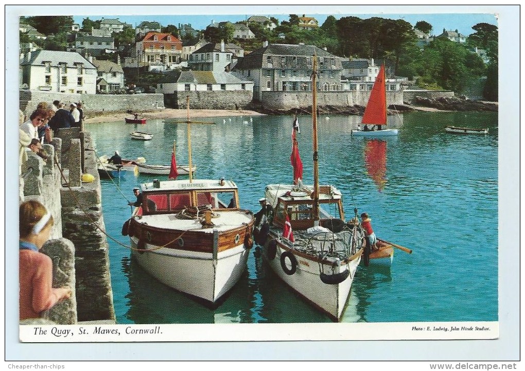 St. Mawes, The Quay, Cornwall. - John Hinde - Other & Unclassified