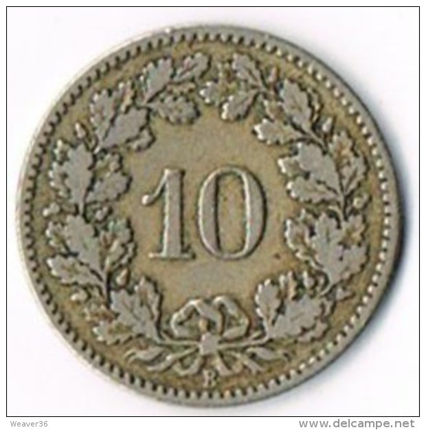 Switzerland 1880 10c - Otros & Sin Clasificación