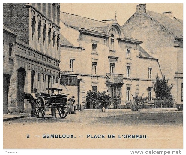 CPA Belgie Belgique - GEMBLOUX - Place De L'Orneau ° Phot. Bertels - Gembloux