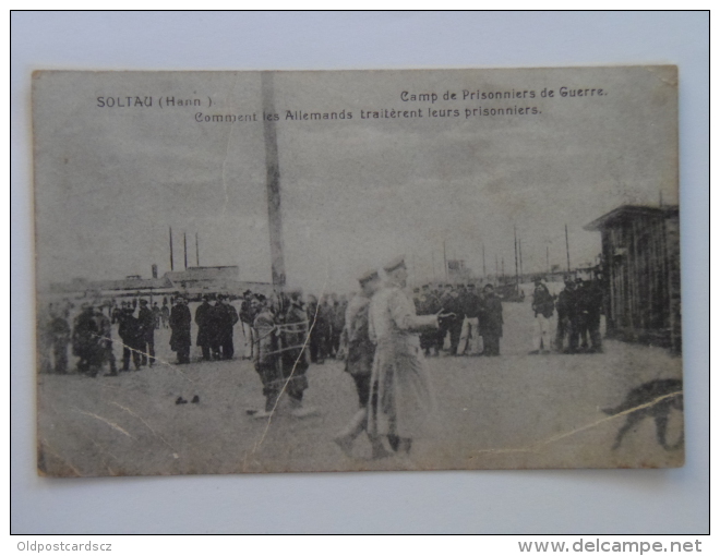 Russia 1014 Prisonniers De Guerre Prisoners Of War Kriegsgefangene Prigionieri Di Guerra 1916 Soltau Camp - Lettres & Documents