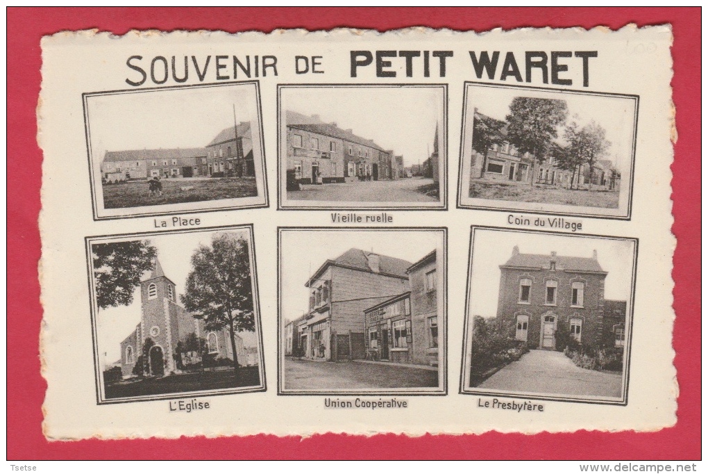 Petit-Waret - Souvenir De ... - Carte 6 Vues  ( Voir Verso ) - Andenne