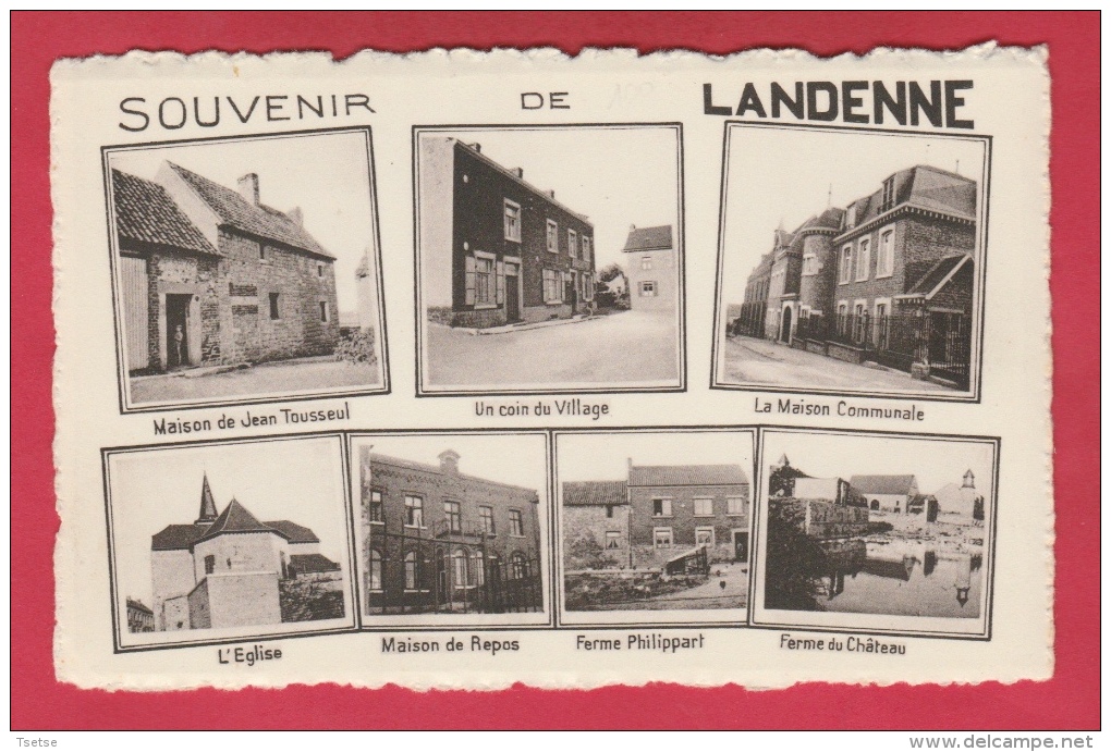 Landenne - Souvenir De ... - Carte 6 Vues  ( Voir Verso ) - Andenne