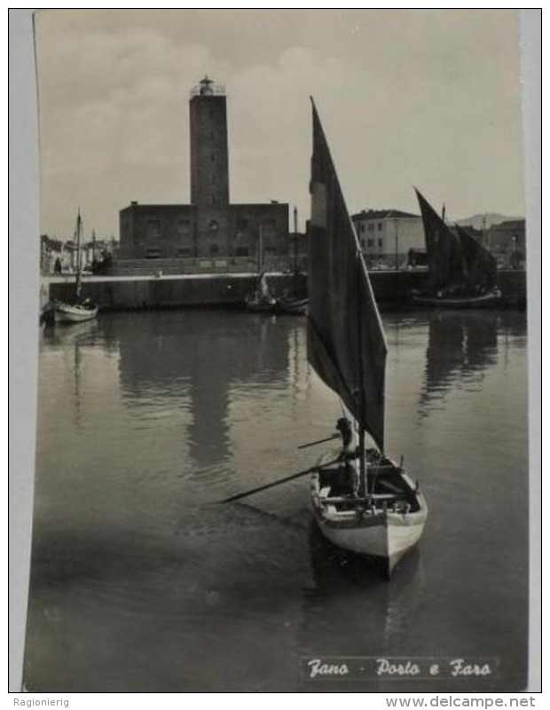 PESARO URBINO - Fano - Porto E Faro - Lighthouse - Phare - Leuchtturm - 1963 - Fano