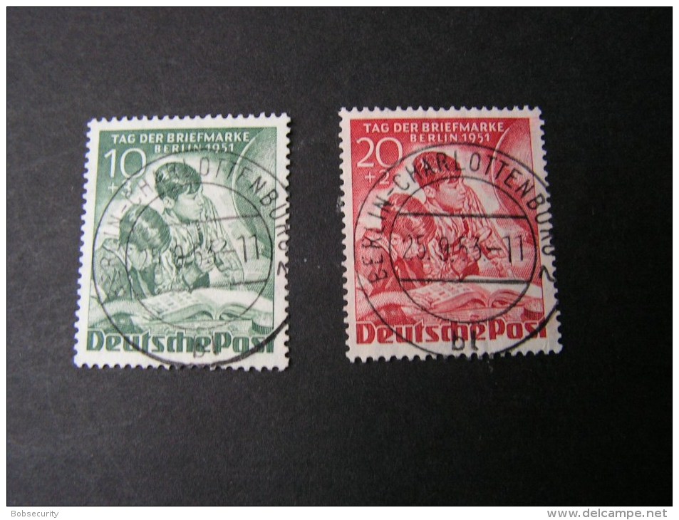 == Berlin , 1951   8ß-61 Mit Luxus Stempel Berlin,   Kaum Zu Finden - Used Stamps