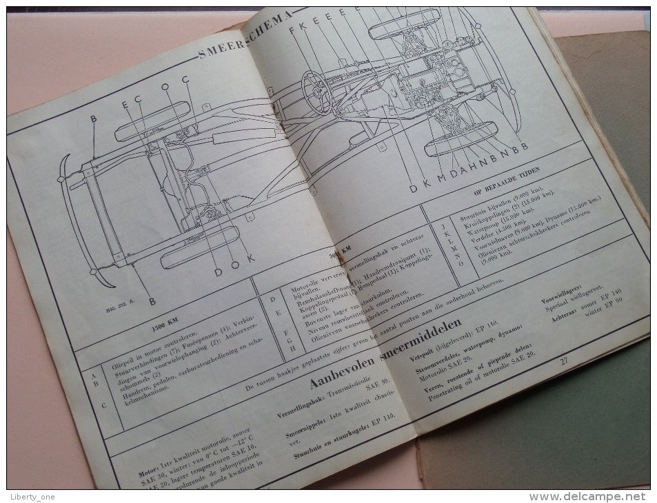 Instructie Boekje AUSTIN A 40 ( Zie Foto´s Voor Detail ) ! - Cars