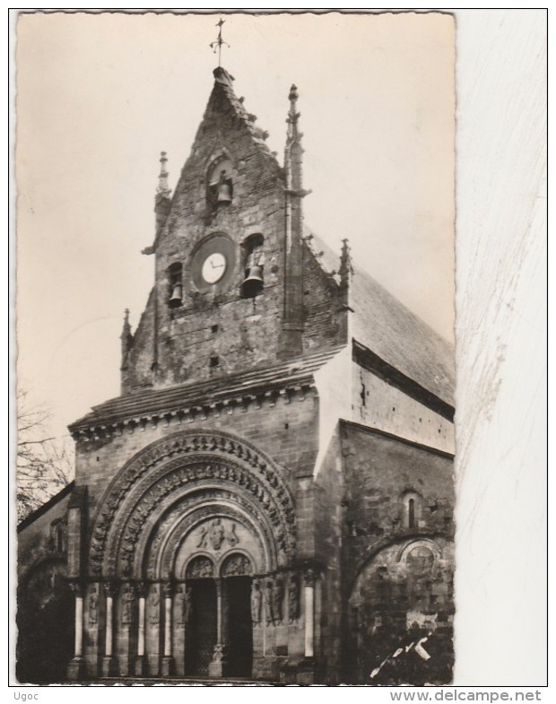 CPSM P.F.  - 64 - MORLAAS - L'église Ste-Foy - 298 - Morlaas