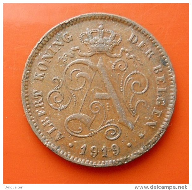 Belgium 2 Centimes 1919 - 2 Centimes