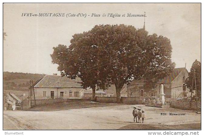 CPA Côte D´or Non Circulé Ivry En Montagne - Autres & Non Classés