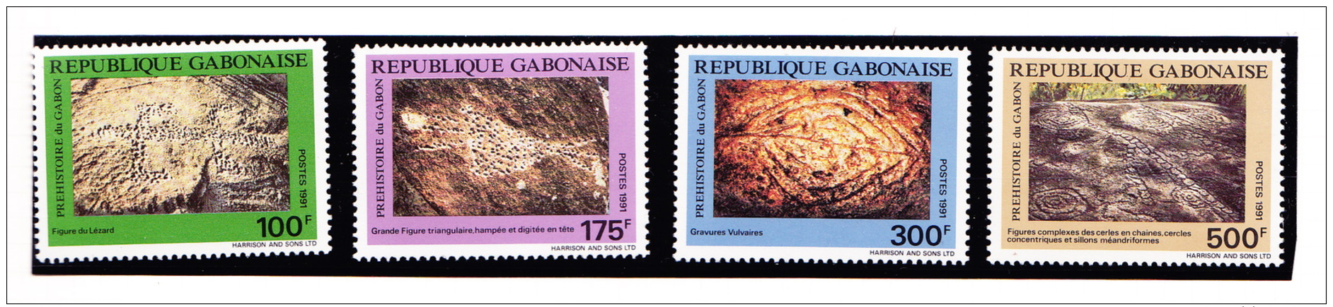 Gabon1991 Arte Rupestre - Archeologie