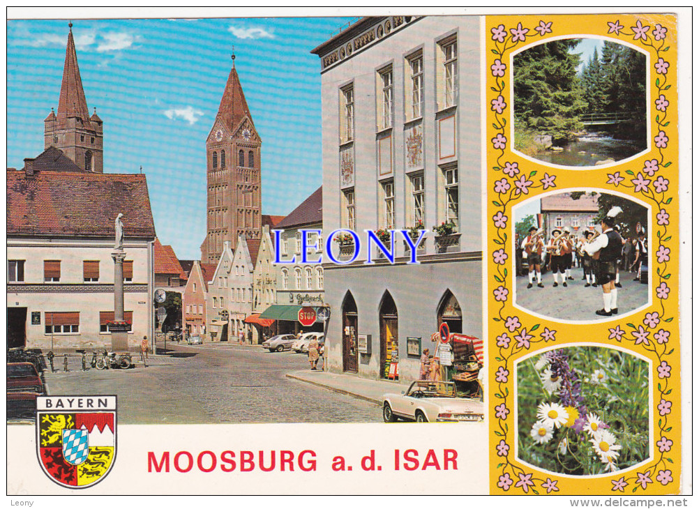 CPM D´ ALLEMAGNE -   MOOSBURG A. D. ISAR - VUES DIVERSES - Moosburg