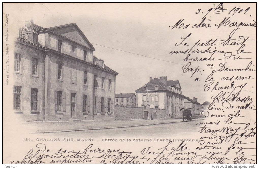 CHÂLONS SUR MARNE - MARNE  -  (51)  -  CPA PRECURSEUR DE 1902. - Châlons-sur-Marne