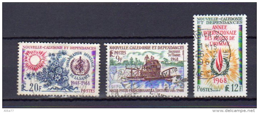 NOUVELLE CALEDONIE    Oblitéré   Y. Et T.    N°   351 / 353     Cote: 5,50 Euros - Used Stamps