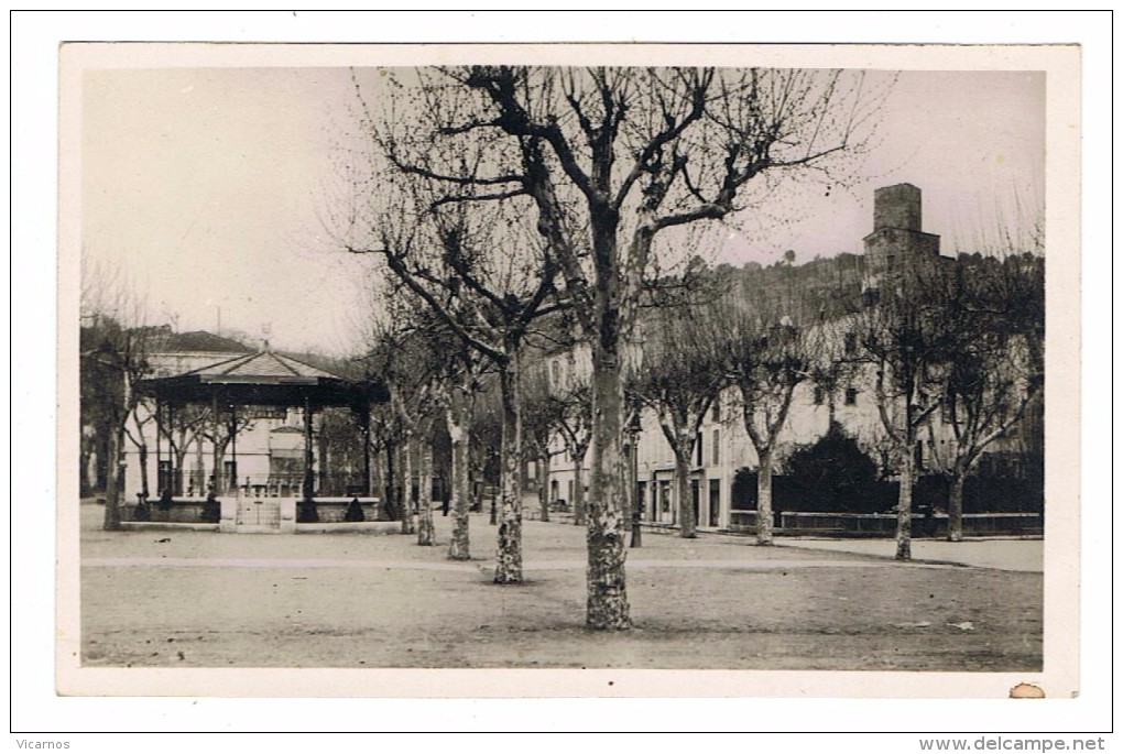 CPSM 83 LES ARCS SUR ARGENS Place Général De Gaulle Kiosque Offenbach - Les Arcs