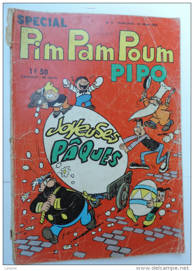 BD Pim Pam Poum (Pipo Spécial) : N° 9, Des Deux Marmots, Il Faut Saisir Le Timbre - Pim Pam Poum