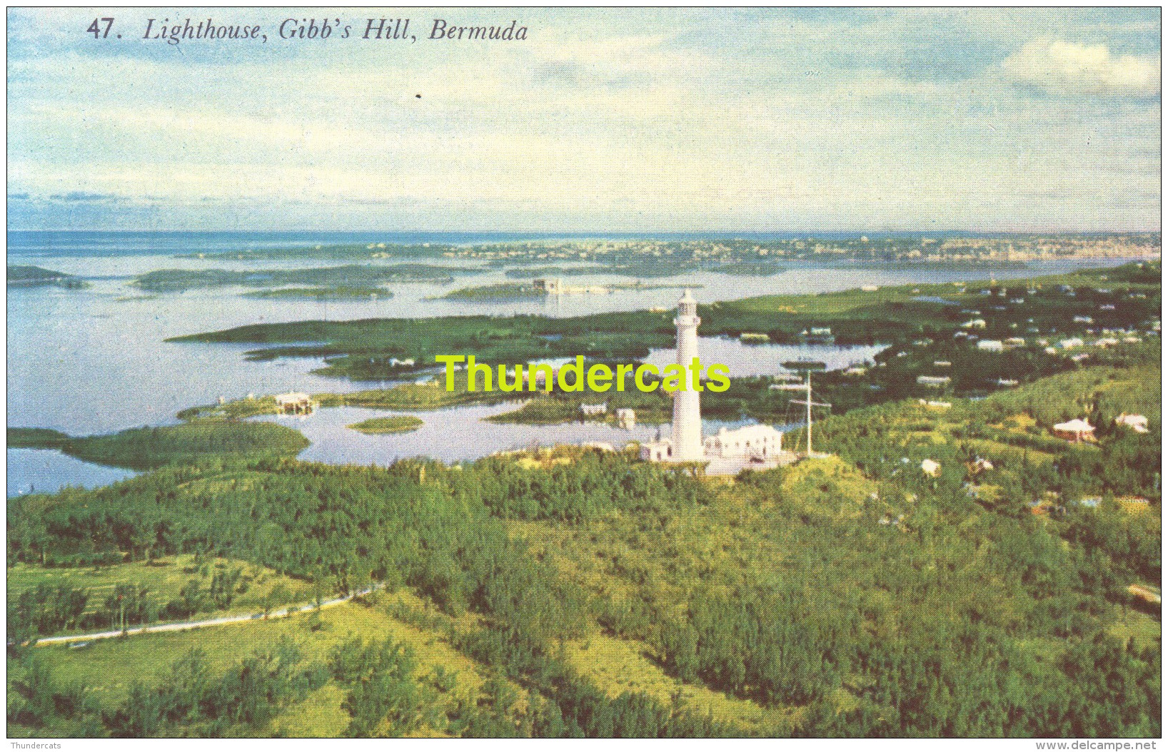 CPSM  LIGHTHOUSE GIBB'S HILL BERMUDA - Bermuda