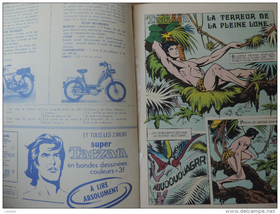 Tarzan (Géant) : N° 18, La Terreur De La Pleine Lune;a La Fin Fiche La Fabuleuse Série Des "Reina" - Tarzan