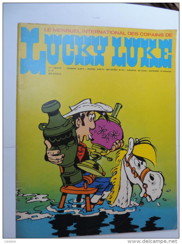 Le Mensuel International Des Copains De Lucky Luke;1ère Année N°6 - Lucky Luke