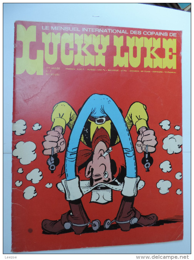 Le Mensuel International Des Copains De Lucky Luke;1ère Année N°7 - Lucky Luke