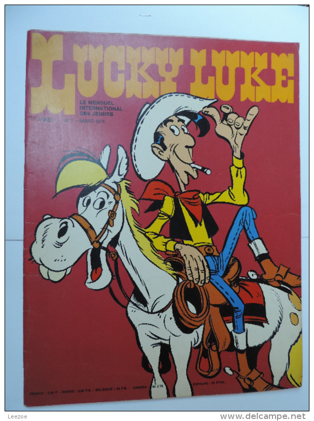 Le Mensuel International Des Copains De Lucky Luke;1ère Année N°1 - Lucky Luke