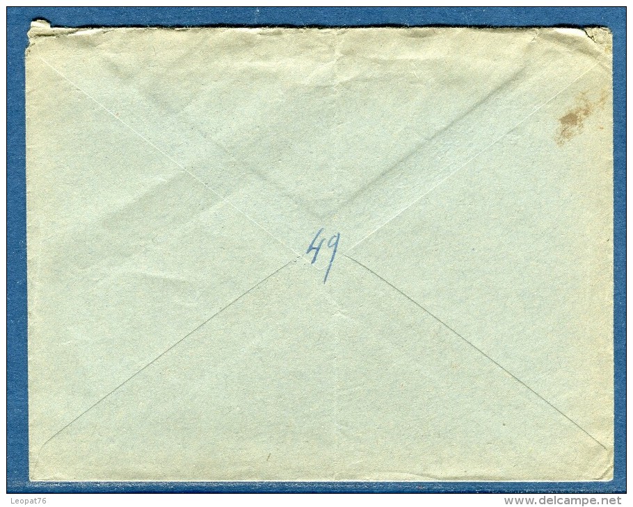 France - Enveloppe En Franchise Pour Beauvais En 1939  Voir 2 Scans  Réf.1057 - Guerre De 1939-45