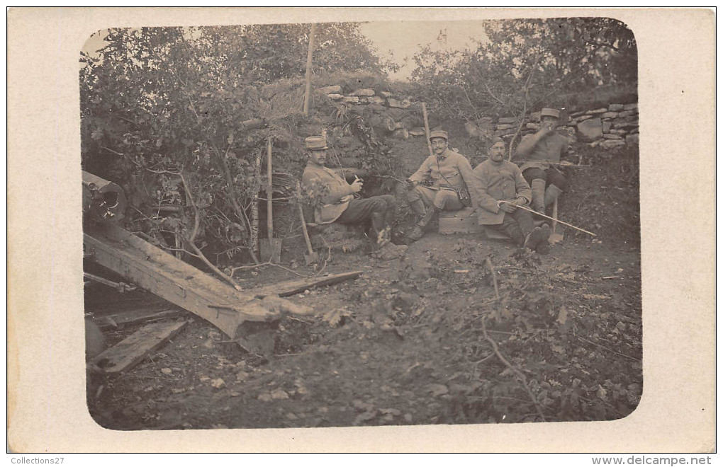 78- VERGERS DE MONTIGNY - CARTE PHOTO MILITAIRE -( à Vérifier) - Autres & Non Classés