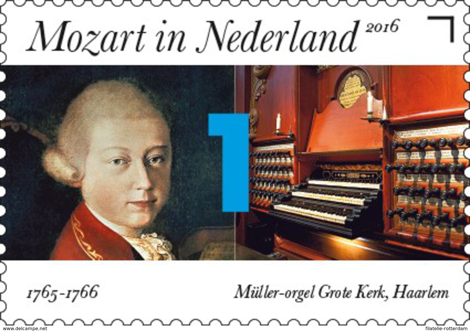 Nederland / The Netherlands - Postfris / MNH - Mozart In Nederland (1) 2016 - Nuevos