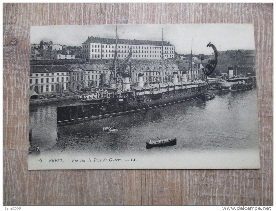 CPA 29 BREST VUE SUR LE PORT DE GUERRE - Brest