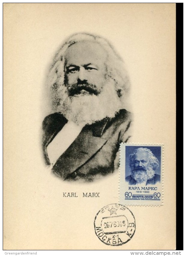 9025 Russia,  Maximum  1960  Karl Marx - Karl Marx