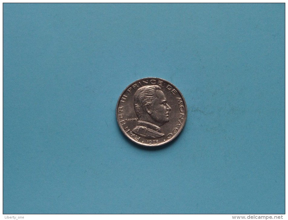 1975 - 1 Franc / KM 140 ( Uncleaned Coin / For Grade, Please See Photo / Scans ) !! - 1960-2001 New Francs