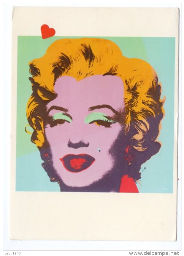 06920-LE-ART-PEINTURE-Andy Warhol : Marilyn From Ten Marilyns-1967-The Museum Of Modern Art New York - Paintings