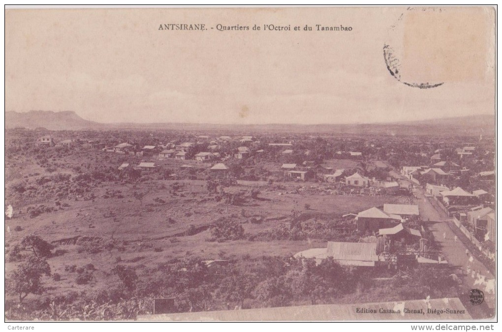 MADAGASCAR EN 1914 ,MADAGASIKARA,ile Volcanique,Diégo Suarez,diana,ANTSIRANANA,ANTSIRANE - Madagaskar