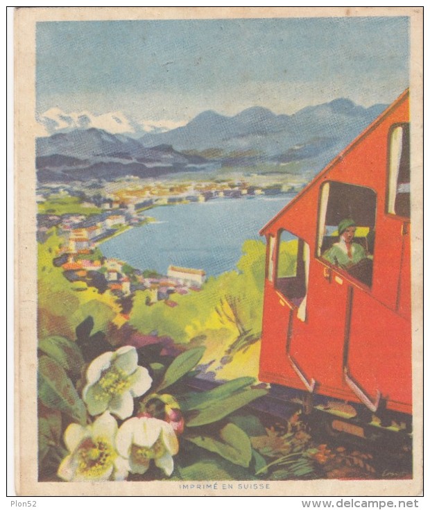 10485-ORARIO FERROVIA DEL MONTE S.SALVATORE-1955-BROCHURE - Europa