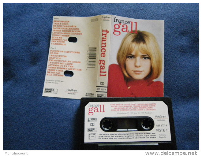 FRANCE GALL K7 AUDIO VOIR PHOTO...ET REGARDEZ LES AUTRES (PLUSIEURS) - Audio Tapes