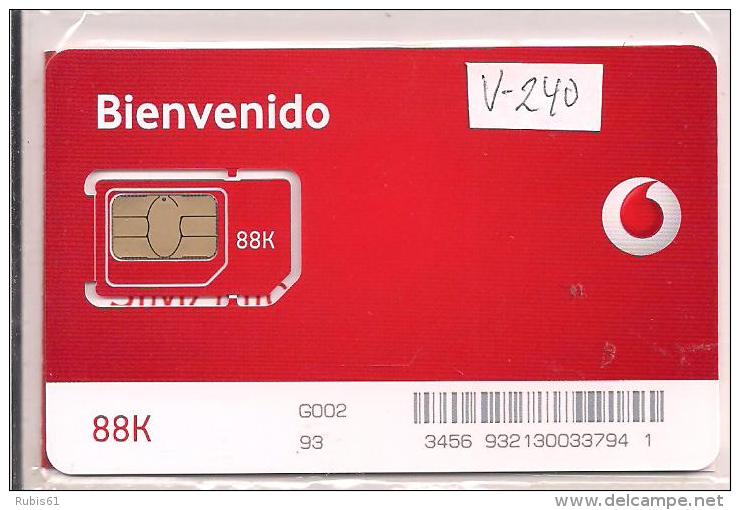 TARJETA VODAFONE BIENVENIDO - Vodafone