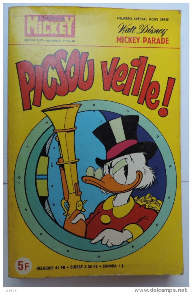 Mickey Parade :n°1345 Bis: Picsou Veille !hors Série - Mickey Parade