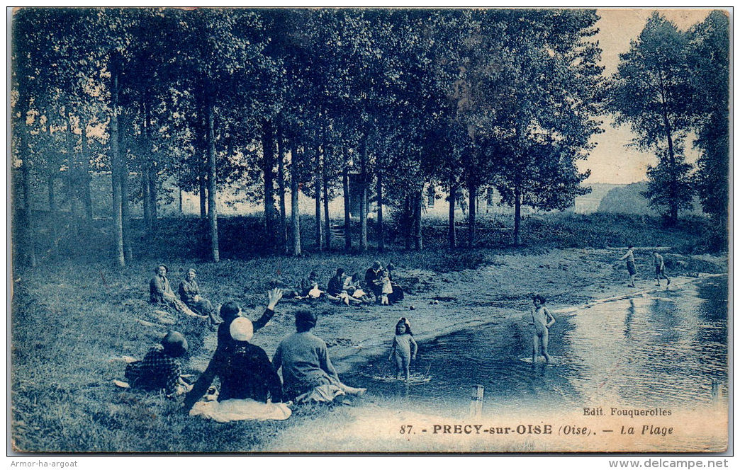 60 PERCY SUR OISE - La Plage - Précy-sur-Oise