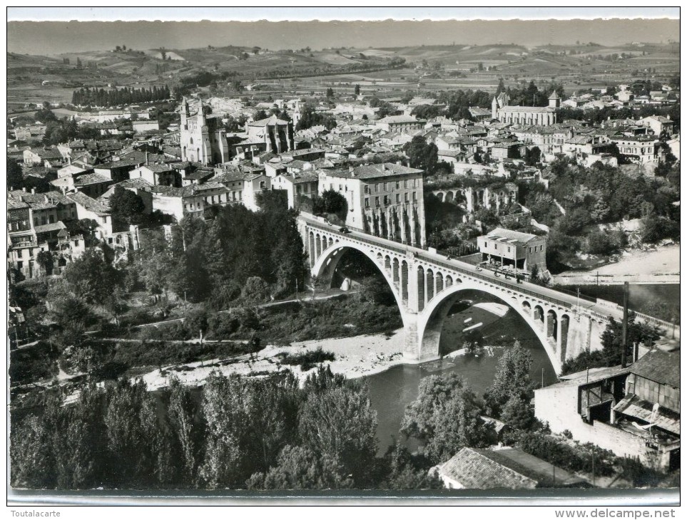 CPSM 81 RABASTENS LE CARMEL NOTRE DAME DU BOURG ST PIERRE DES BLANCS   Grand Format 15 X 10,5 - Rabastens