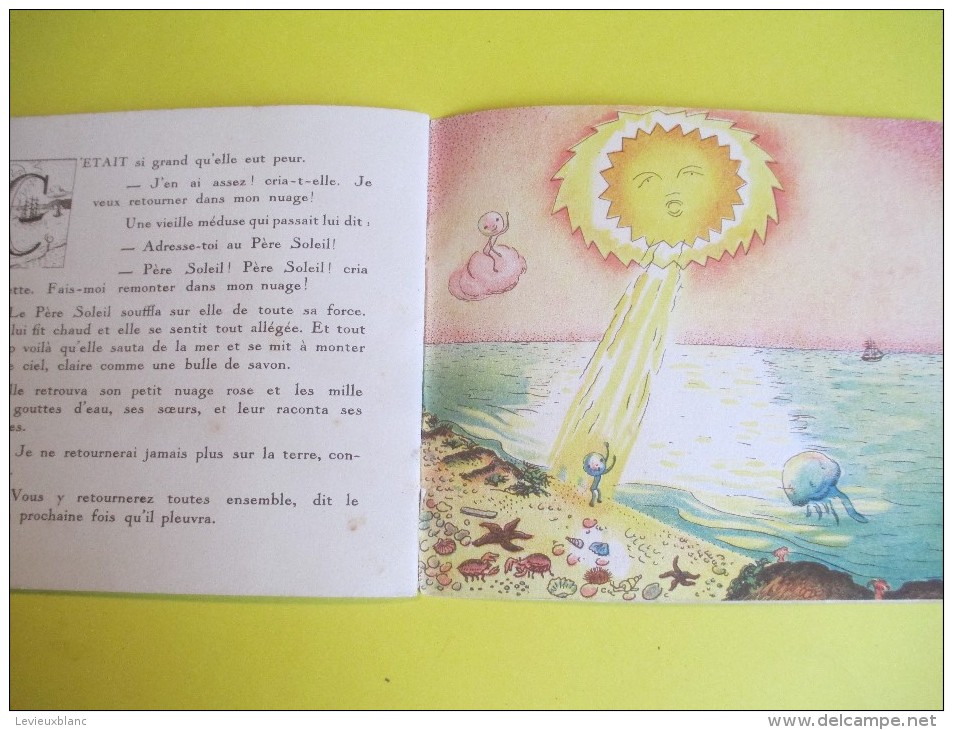 Enfant/Histoire de Perlette Goutte d´eau/Marie Colmont/Béatrice Appia/Album du Pére Castor/Flammarion/1950         BD85