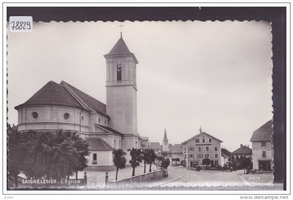 SAIGNELEGIER - L´EGLISE - TB - Saignelégier