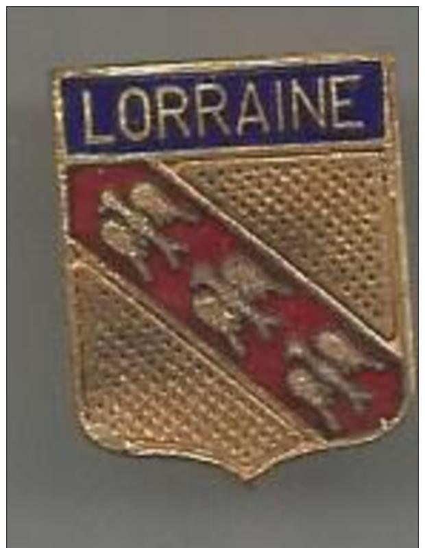 Pin's  Blason  Lorraine - Villes