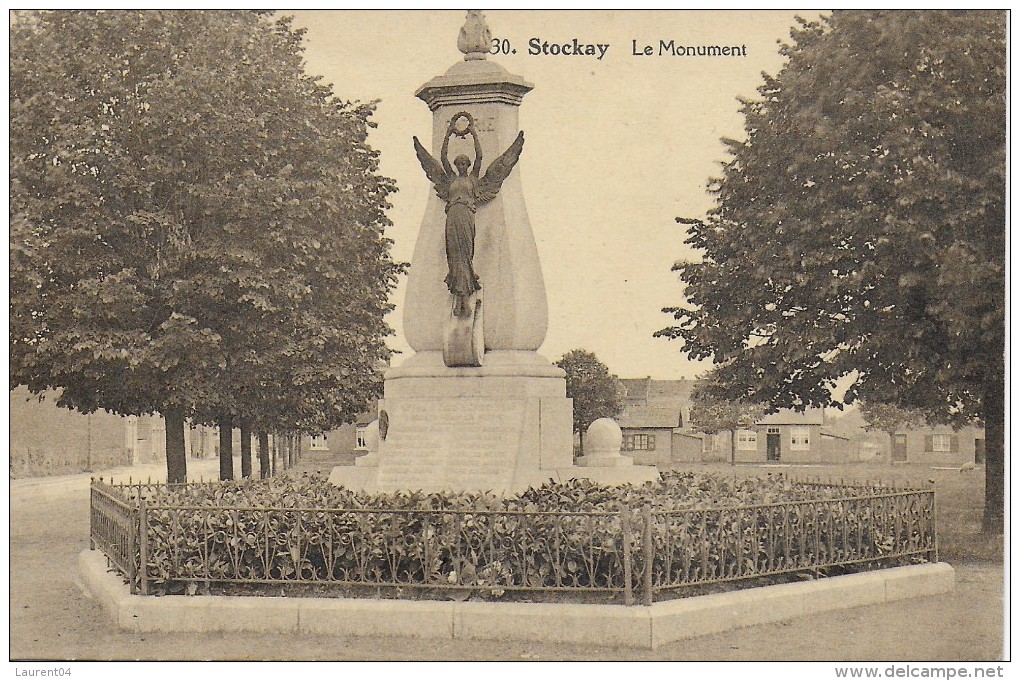 SAINT-GEORGES-SUR-MEUSE.  STOCKAY.  LE MONUMENT. - Saint-Georges-sur-Meuse