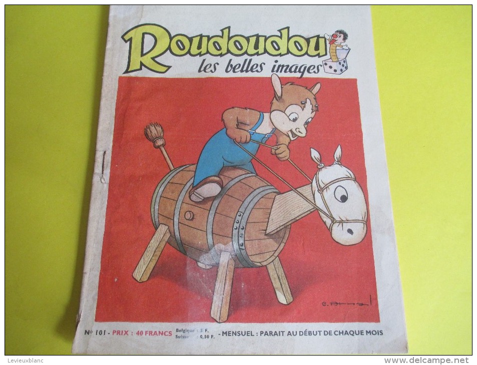 Enfant / ROUDOUDOU Les Belles Images /N° 101/Imprimerie Crété/ Mars 1959        BD89 - Altri & Non Classificati