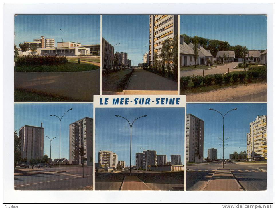 LE MEE-SUR-SEINE Les Avenues De La Résistance Et De La Libération, La Poste - Le Mee Sur Seine
