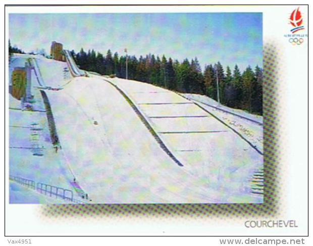 COURCHEVEL STATION OLYMPIQUE LE TREMPLIN DE SAUT ALBERTVILLE 1992   ***A  SAISIR   **** - Courchevel