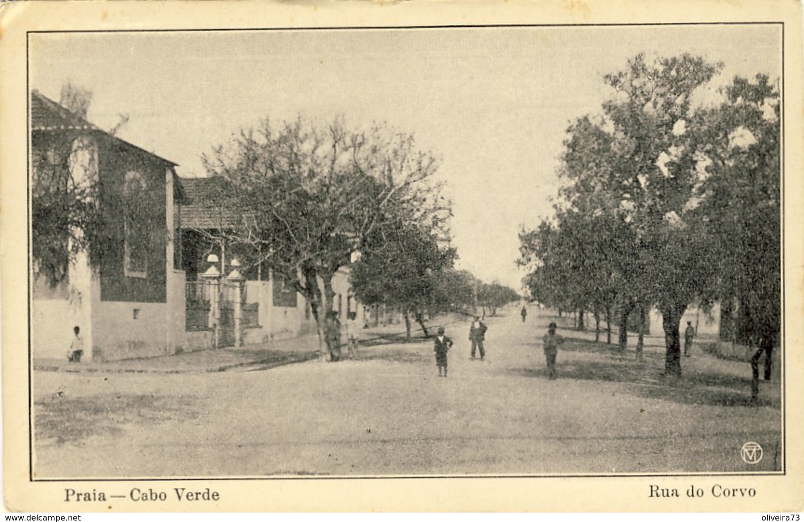 CABO VERDE, PRAIA, Rua Do Corvo,  2 Scans - Cape Verde