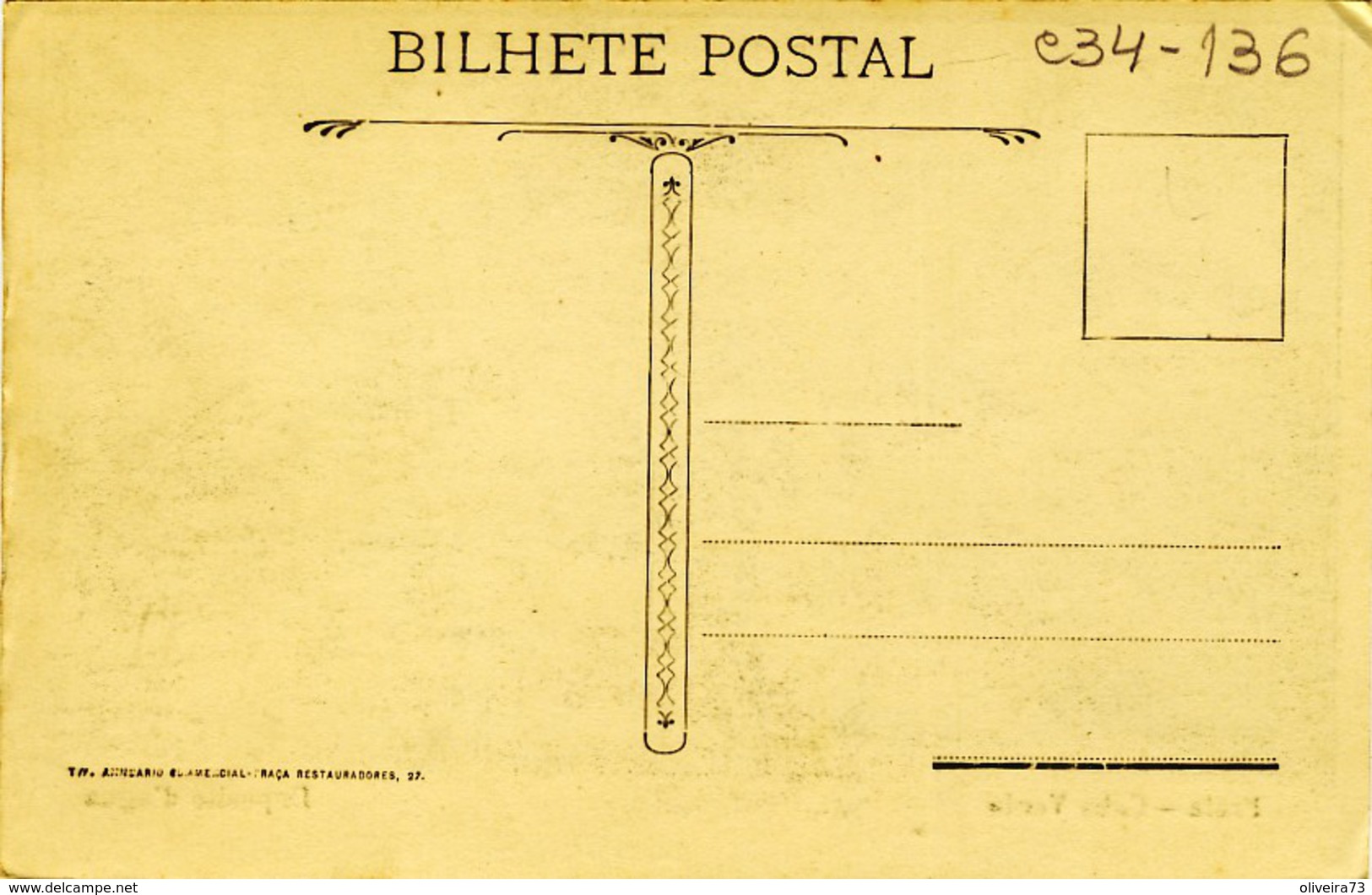 CABO VERDE, PRAIA, Deposito De Agua,  2 Scans - Cap Vert