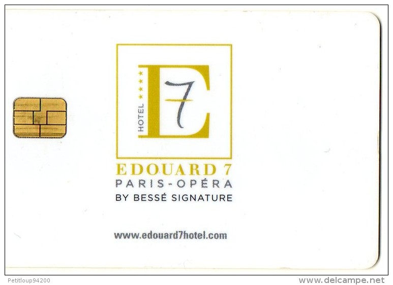 CLE D'HOTEL  EDOUARD 7  Printemps PARIS - Chiavi Di Alberghi